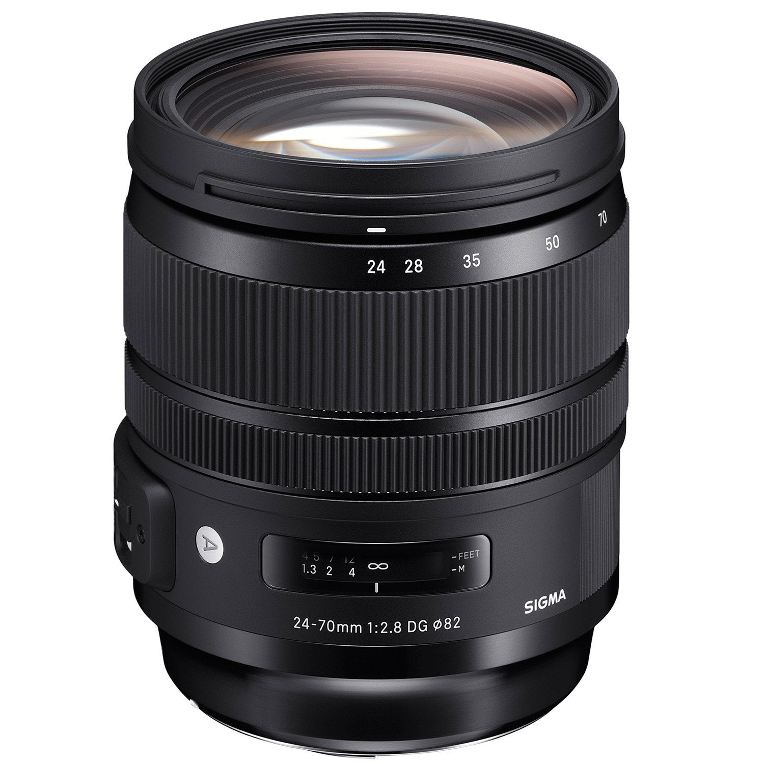 Nikon DSLR कैमरा के लिए सिग्मा 24-70mm f/2.8 DG OS HSM आर्ट लेंस-काला