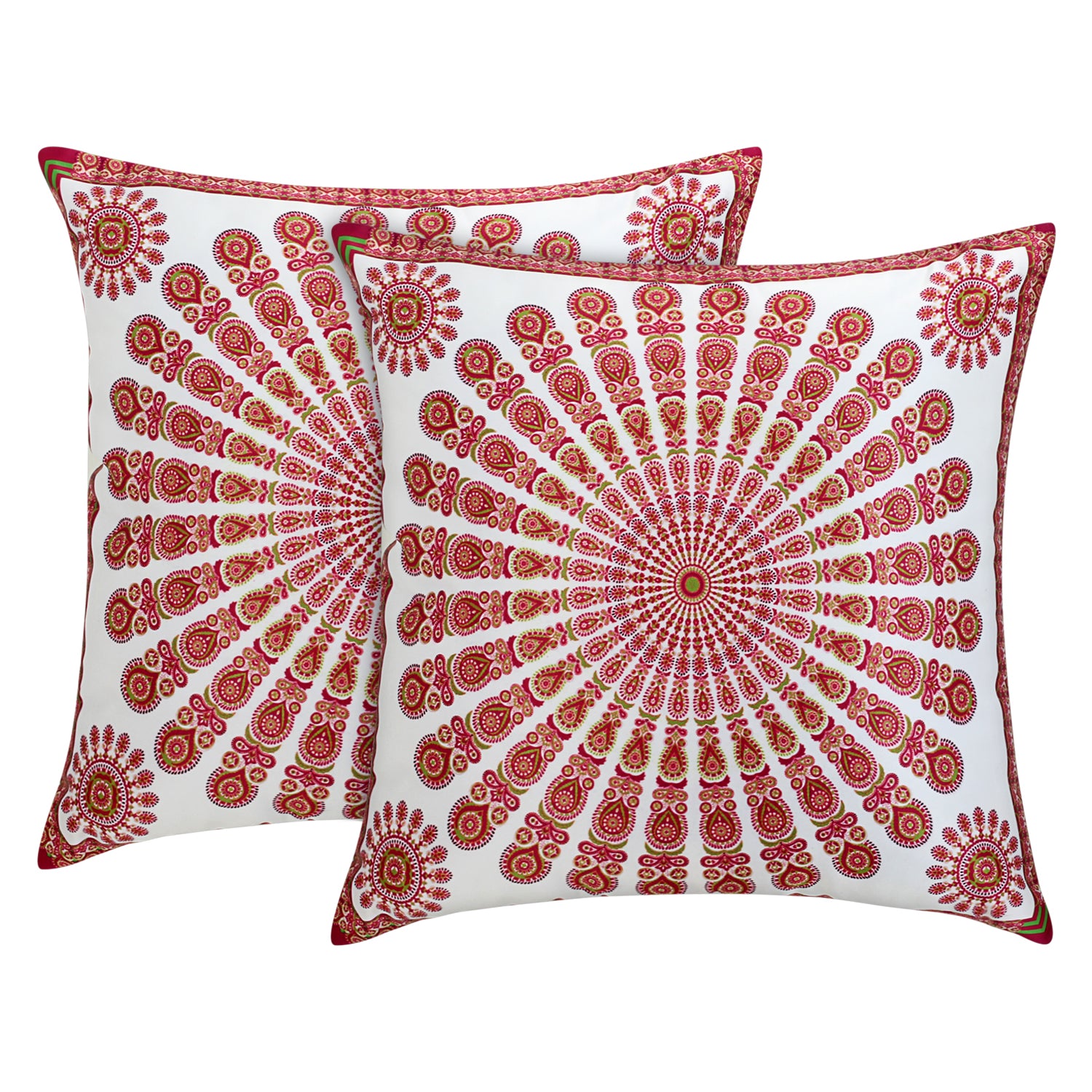 Desi Kapda Floral Cushions & Pillows Cover