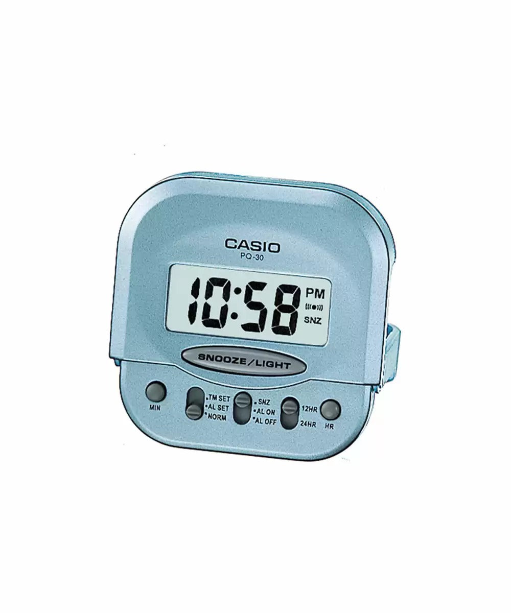 Casio PQ 30 2DF PL013 Digital Pocket Clock