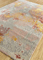 Load image into Gallery viewer, Jaipur Rugs Kai Hand Knotted Weaving 5&#39;6x8 ft With Wool and Silk Material In Pink Crush Color
