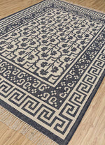 Load image into Gallery viewer, Jaipur Rugs Heritage Navy / Marble Color 5&#39;6x7&#39;6 ft In Wool Material
