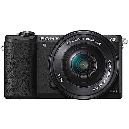 Used Sony Alpha ILCE5100L 24.3MP Mirrorless Camera Black with 16-50mm Lens