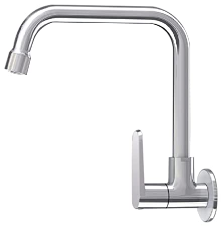 Kohler Kitchen Faucet Wall Mount Cold Only Brass SIlver Color 25418IN-4-CP