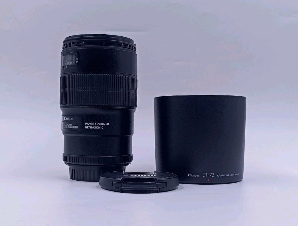 Used Canon EF100mm F 2.8L IS USM Lens