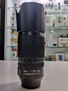 Used Nikon Af S 70 300mm f 4.5 5.6 Gvr