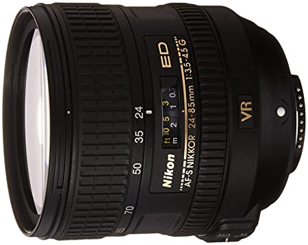 Used Nikon AF-S 2204 Nikkor 24-85mm F/3.5-4.5G ED VR Zoom Lens Black