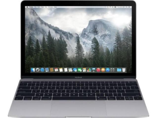 Used/refurbished MacBook Air A1534, 512GB, 8GB, Core i5, 12 Inch