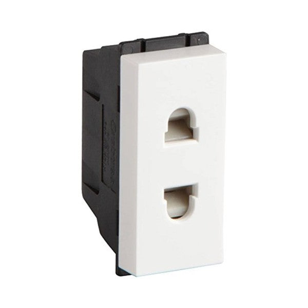 Crabtree Murano 6 A 2 Pin Socket ACUKXXW062 (Pack of 20)