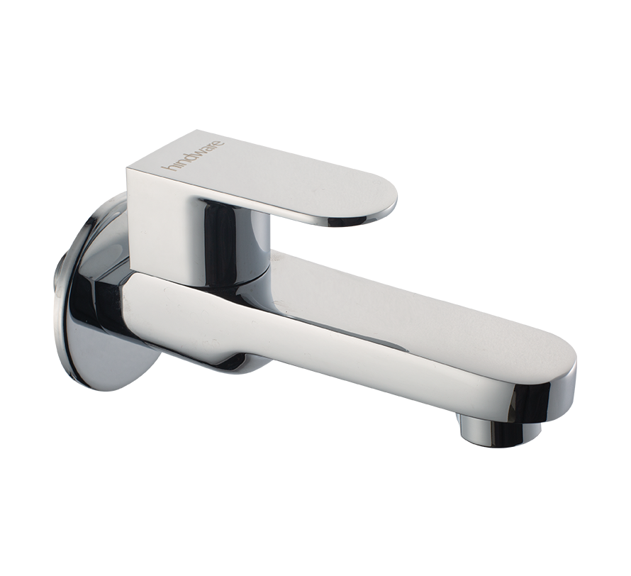 वॉल फ्लैंज के साथ हिंदवेयर एलिगेंस बिब कॉक टैप (F340004)