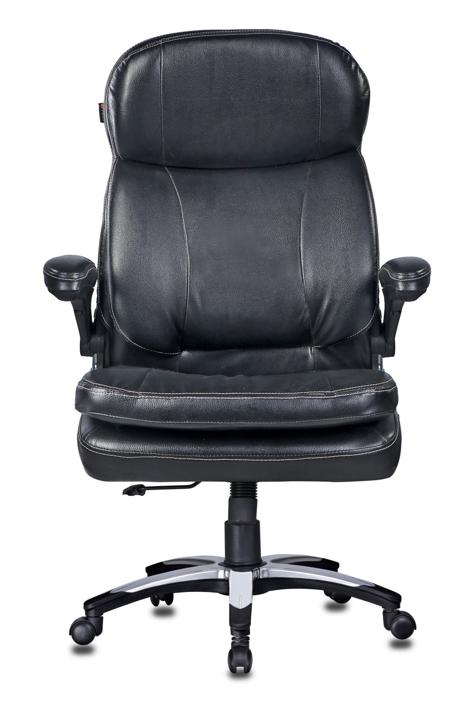Detec™ High Back Adiko Elegant Double Cushioned Executive Chair In Black