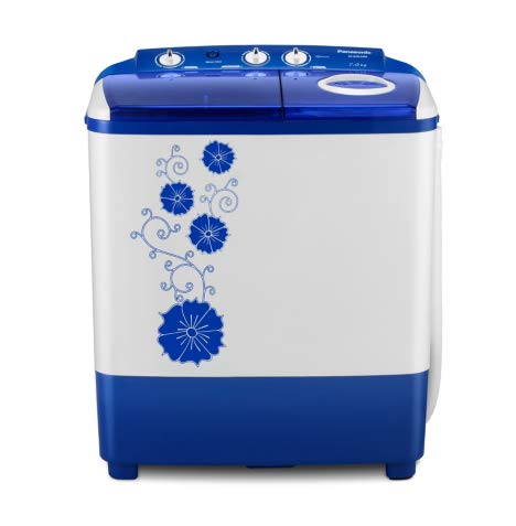 Panasonic 7 Kg Semi-automatic Top Loading Washing Machine Na-w70l5arb Blue