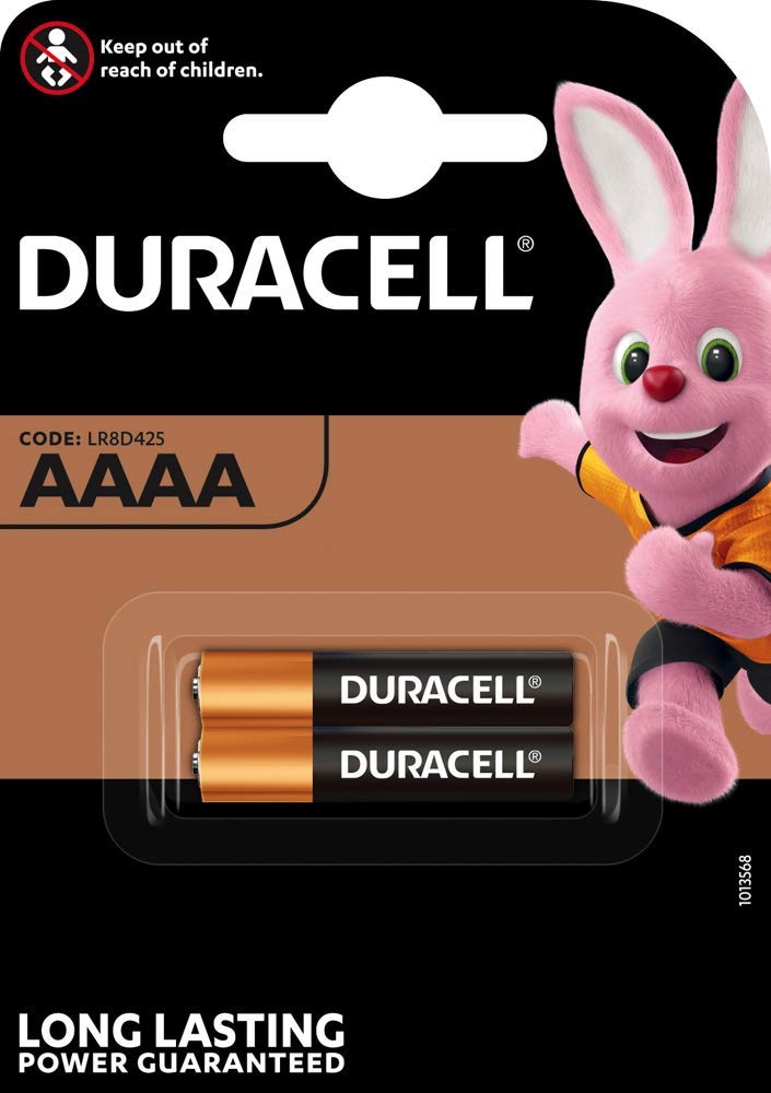 Duracell Specialty Alkaline AAAA Battery 1,5V - Pack of 4