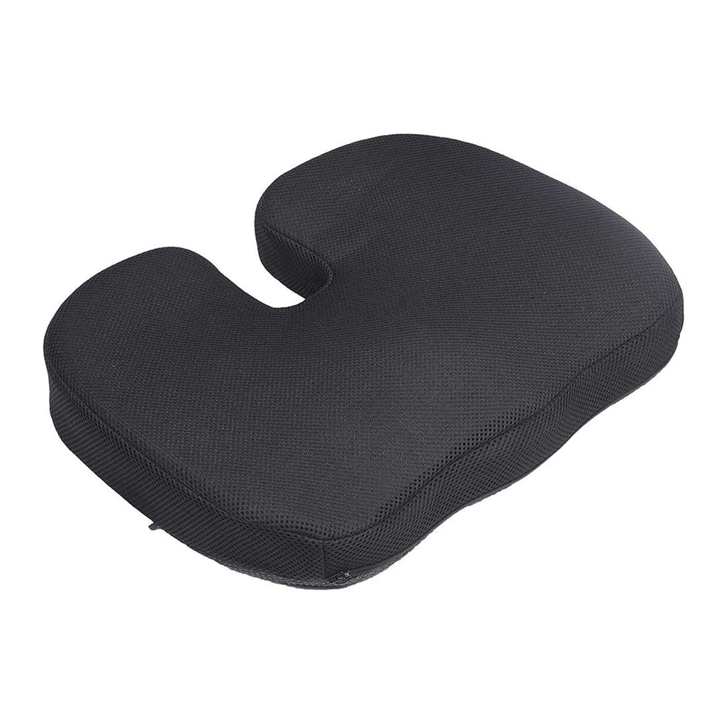 Dr Care Orthopedic Memory Foam Coccyx Seat Cushion for Tailbone Pain Relief