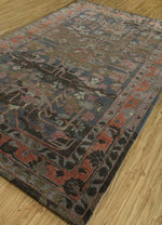 Load image into Gallery viewer, Jaipur Rugs Kilan Wool And Bamboo Silk Material Hand Tufted Weaving 5x8 ft  Medium Gray
