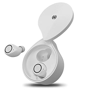 Open Box, Unused Boomaudio Shell Truly Wireless Bluetooth in Ear Headphone with Mic White
