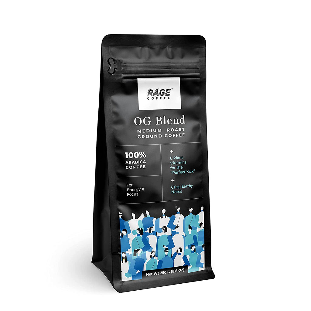 Rage Coffee 250gm OG Blend Freshly Roasted & Ground Coffee Powder