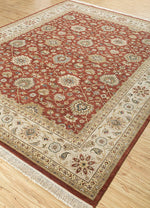 Load image into Gallery viewer, Jaipur Rug Floret Rugs Brick Red/Beige Color 8x10 ft
