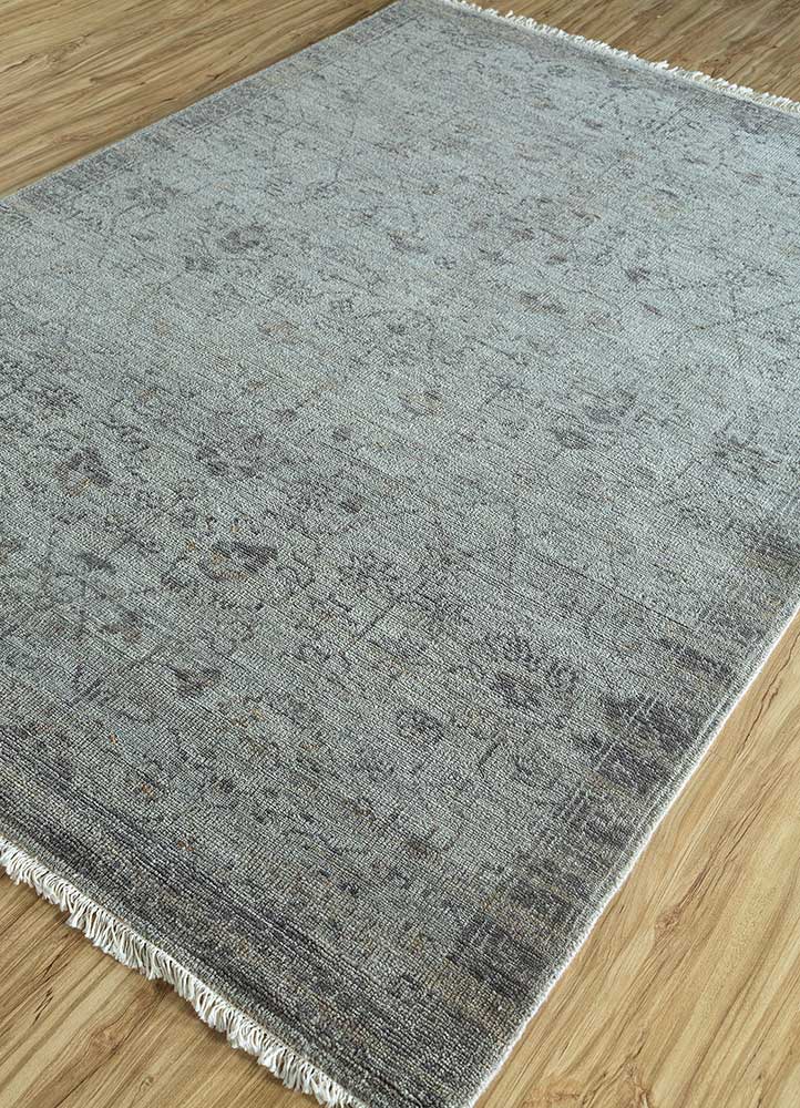 Jaipur Rugs Eden Wool Material Mild Soft Texture 8x10 ft  Frost Gray