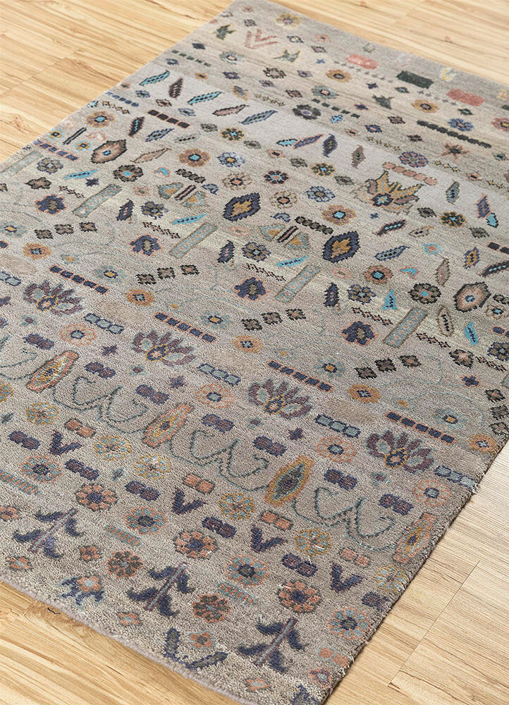 Jaipur Rugs Van Raaj Hand Knotted With Soft Texture 2'6x4 ft 
