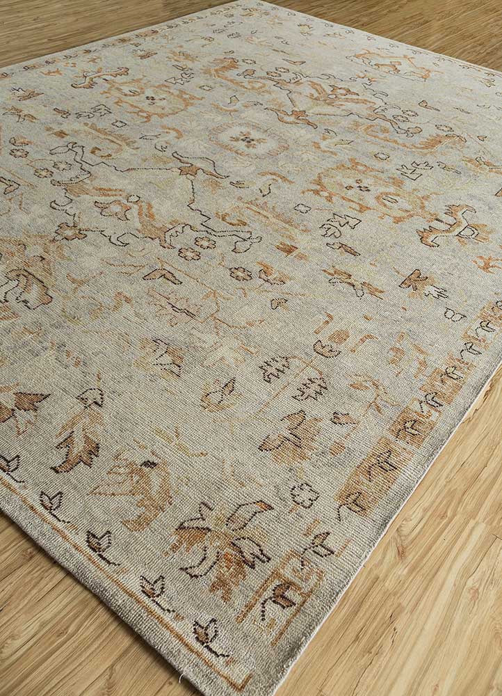 Jaipur Rugs Eden Wool Material Hand Knotted Weaving 8x10 ft Medium Taupe
