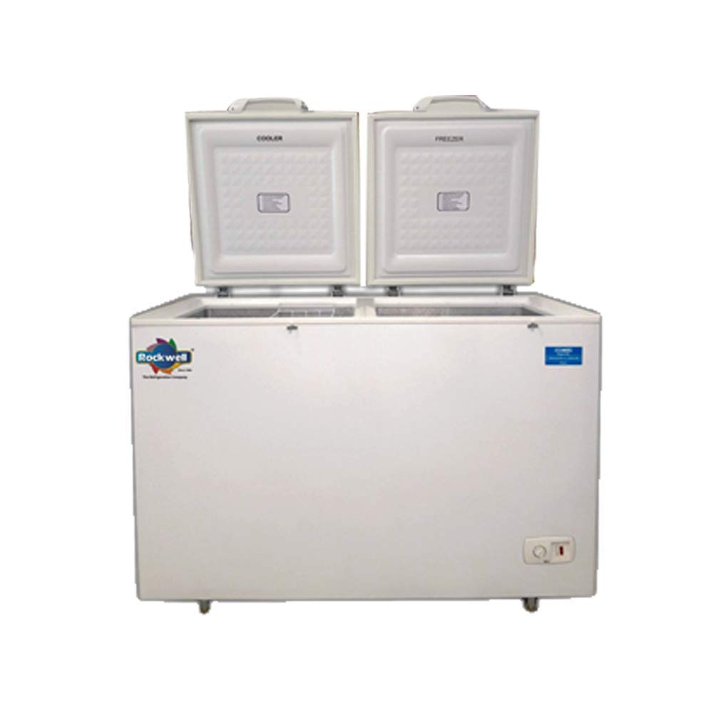 Detec™ Rockwell Dual Compartment Freezer And Cooler (400LTR)