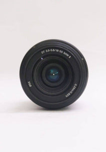 Used Sony SAL1855-2 DT 18-55mm F3.5-5.6 SAM II Lens Black