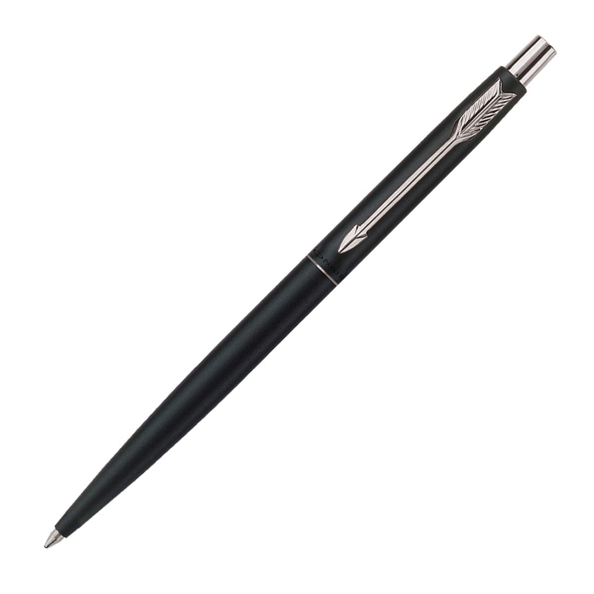 Detec™ Parker Classic Matte Black Chrome Trim Ball Pen