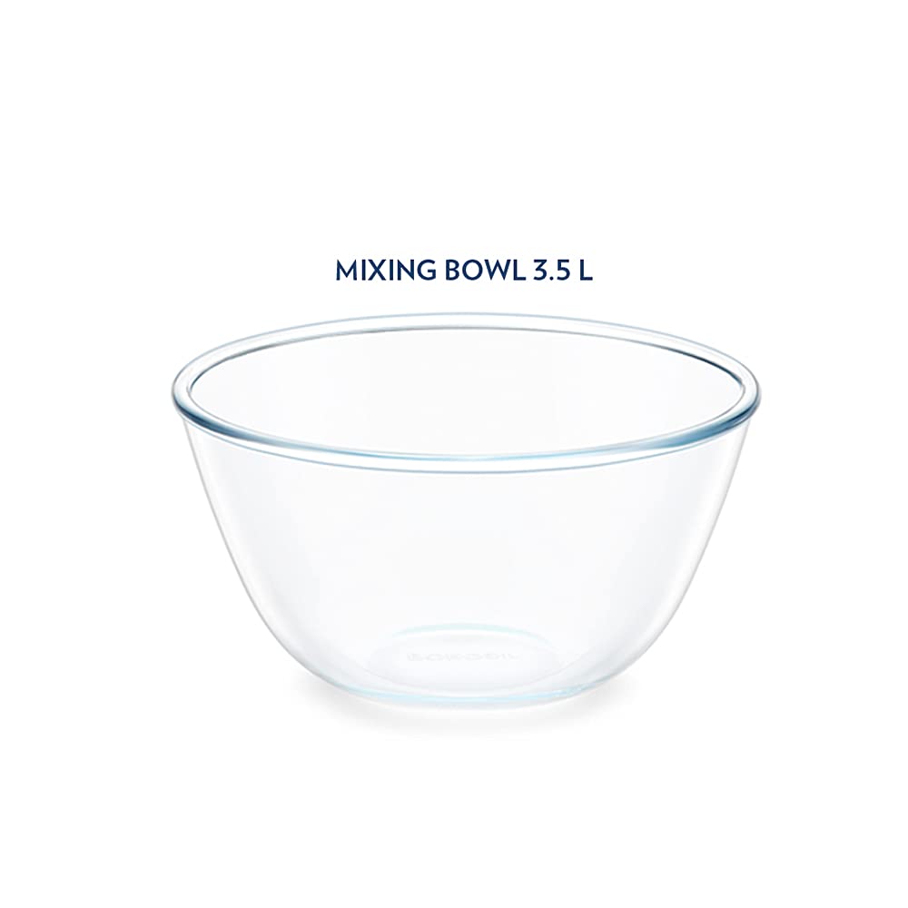 Borosil IH22MB10235 Mixing Bowl 3.5 ml Pack of 6