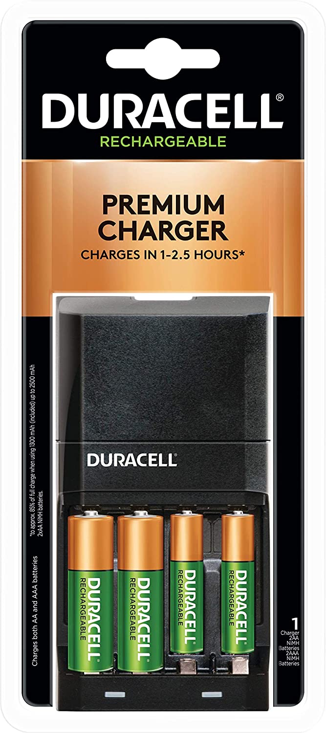 ड्यूरासेल आयन स्पीड 4000 बैटरी चार्जर 1 काउंट