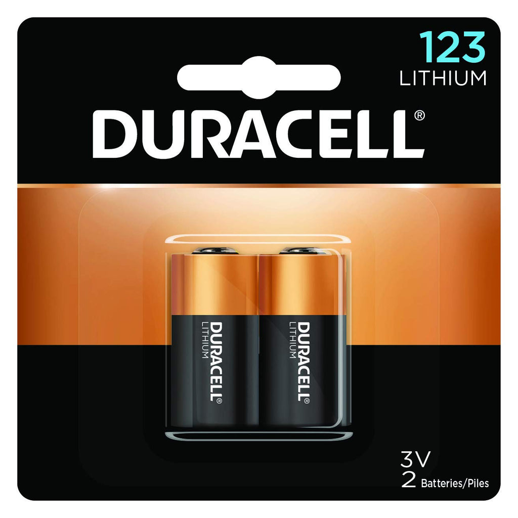 Duracell Ultra Photo 123 3v Batteries 2 Count