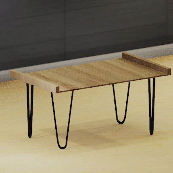 Detec™ Coffee Table with Tray Top Persian Walnut Finish