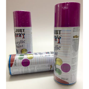 Detec™ Just Spray Acylic Spray Paint- Violet