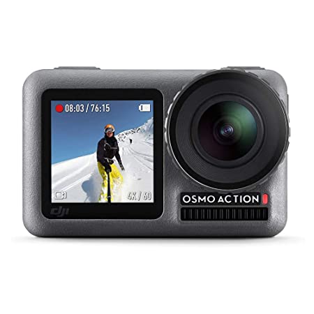 Used DJI OSMO Action Camera Silver,Grey