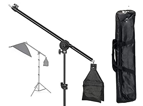 Open Box, Unused Hiffin Photo Studio 9 FT Light Stand with 4.5 FT Boom
