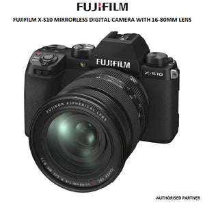 Fujifilm X S10 Mirrorless Digital Camera With 16 80mm Lens