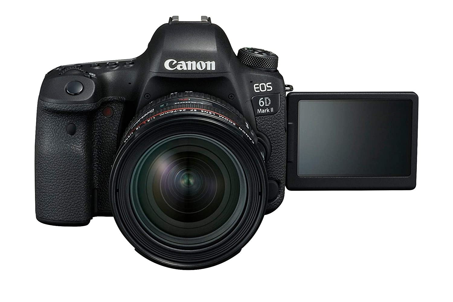 कैनन EOS 6D मार्क II (EF 24-70 मिमी f/4L USM लेंस किट)