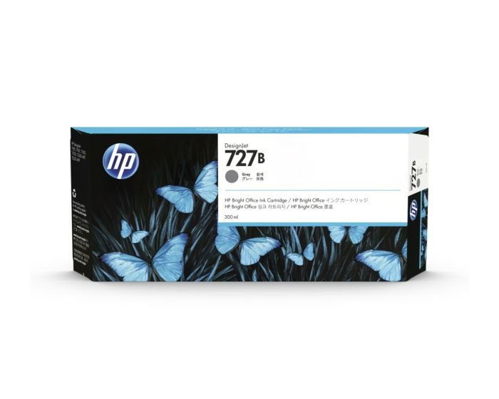 HP 727B 300ml ग्रे इंक कार्ट्रिज