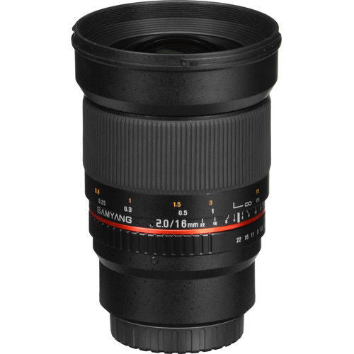 Samyang Mf 16mm F2.0 Lens For Fujifilm X