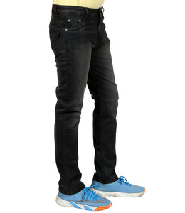 Detec™ Grapejeans Slim Fit Men's Denim Jeans (Black)
