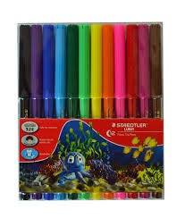 Detec™ Staedtler Luna Fiber Tip Pens, Pack of 12 (Set of 2)
