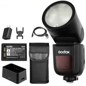 Godox V1 F Round Head Flash For Fujifilm