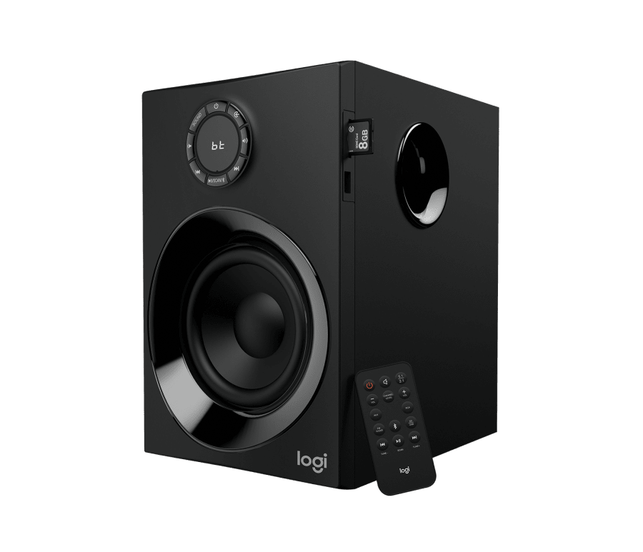 Logitech Z607 5.1 Surround Sound Speaker System (Powerful Sound with Bluetooth)