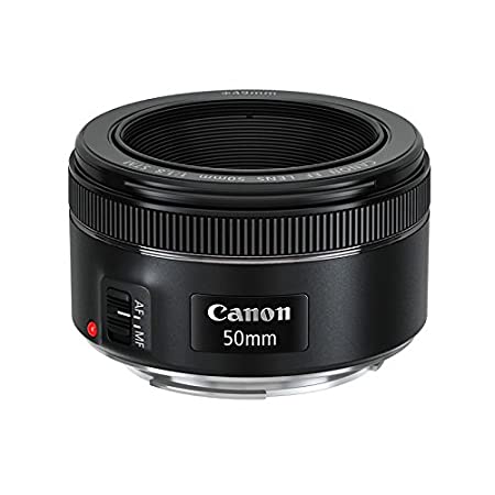 Open Box, Unused Canon EF50MM F1.8 STM Lens for Canon DSLR Cameras