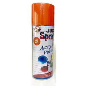 Detec™ Just Spray Acylic Spray Paint- Orange