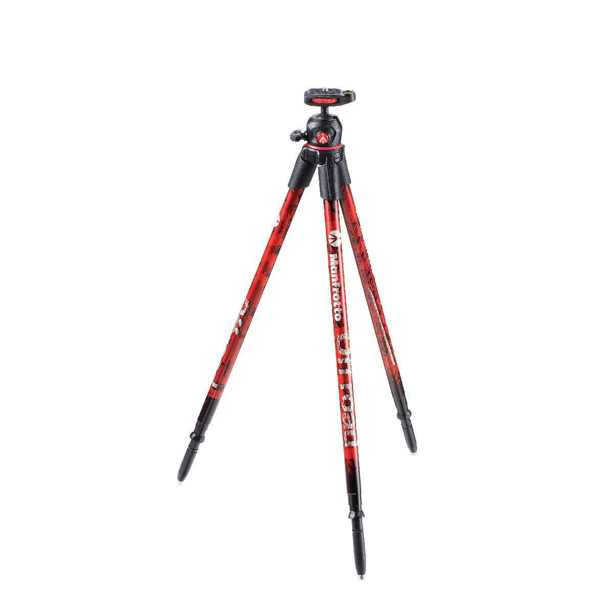Manfrotto Off Road Aluminum Tripod With Ball Head Red