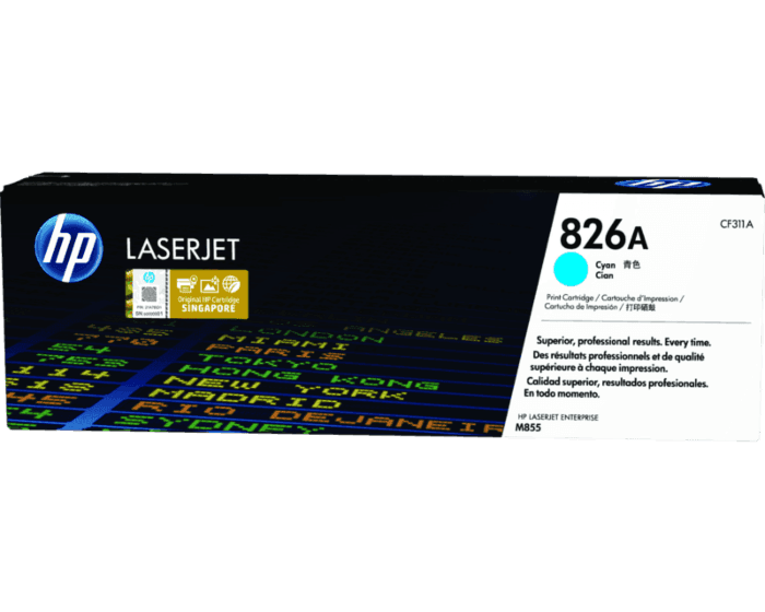 HP 826A Black Original LaserJet Toner Cartridge