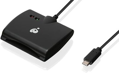 Iogear USB C CAC रीडर TAA अनुपालक