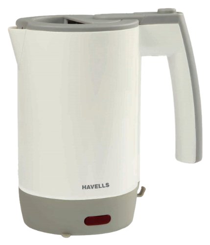 Havells Travel Lite 0.5 Litre 1000 Watt Electric Kettle Grey