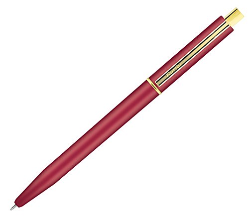Detec™ रोरिटो फेदरसॉफ्ट गोल्ड रिट्रैक्टेबल पेन (नीला) (5 का पैक)