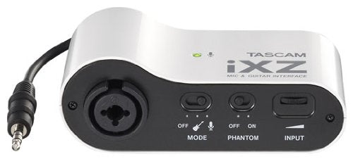 Tascam IXZ Audio Interface for iPhone iPod and iPad